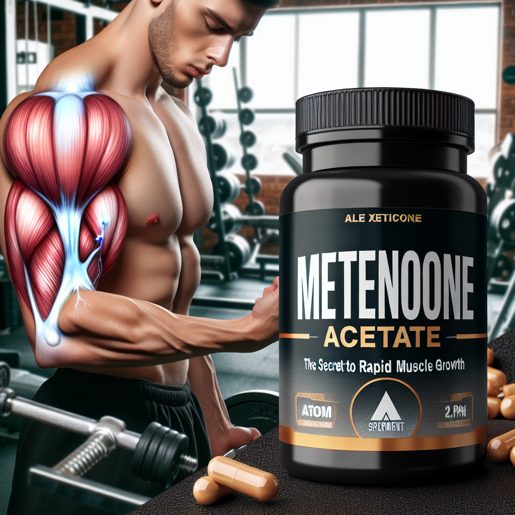 Acetato di metenolone: il segreto per una rapida crescita muscolare